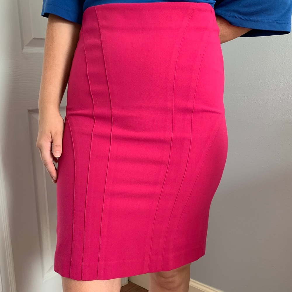 Pink Banana Republic Pencil Skirt